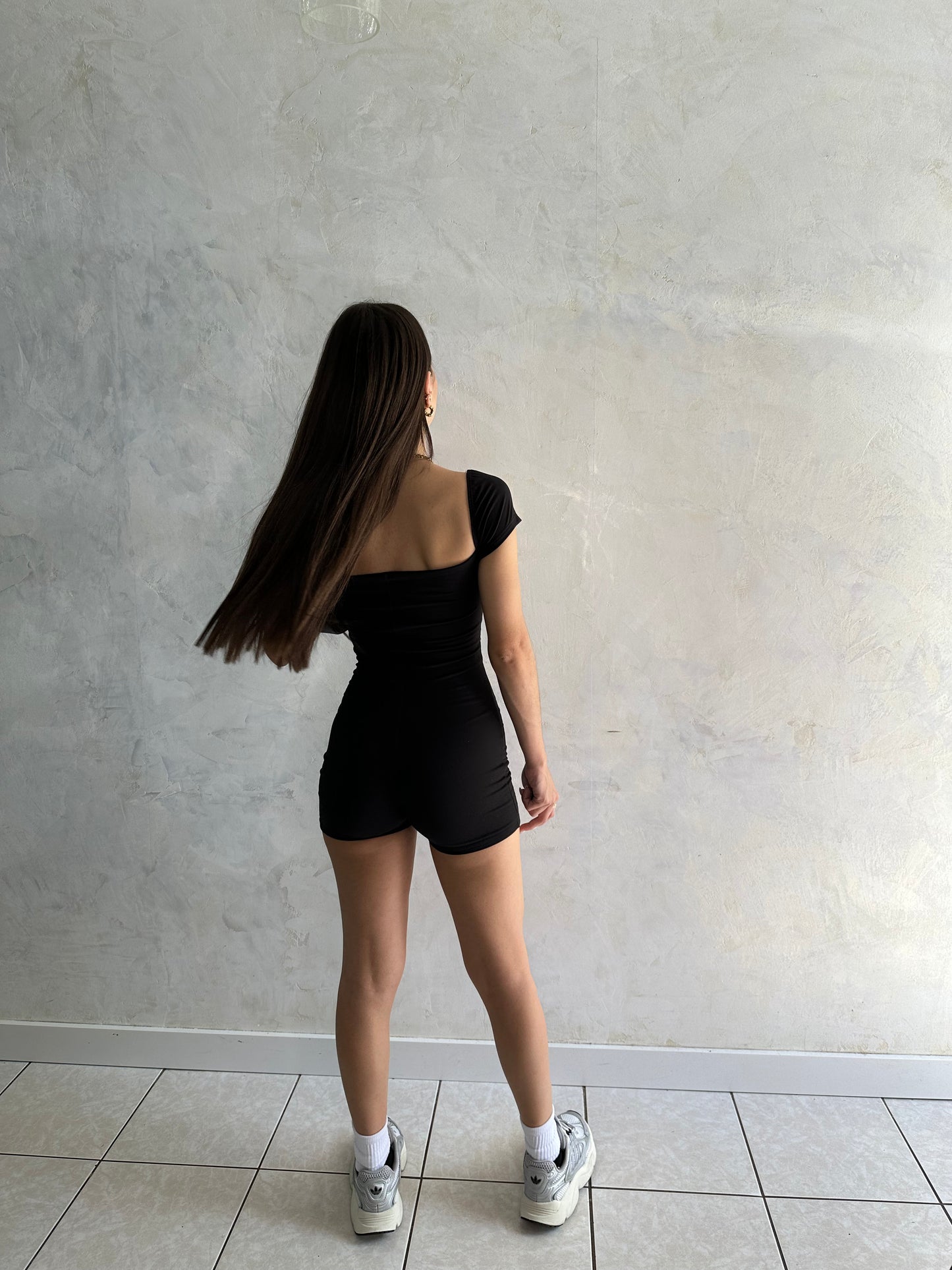 Makii Black Romper